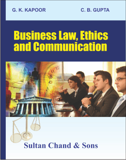 Business Law, Ethics & Communication