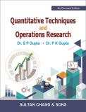 Quantitative Techniques and Operations Research
