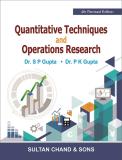 Quantitative Techniques and Operations Research